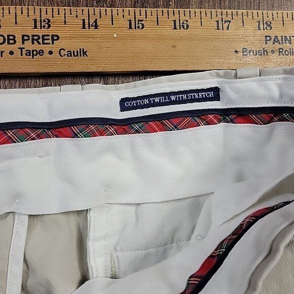 Polo Golf Ralph Lauren  Shorts Mens 40 Beige Chino Will Stretch Preppy - Picture 3 of 8